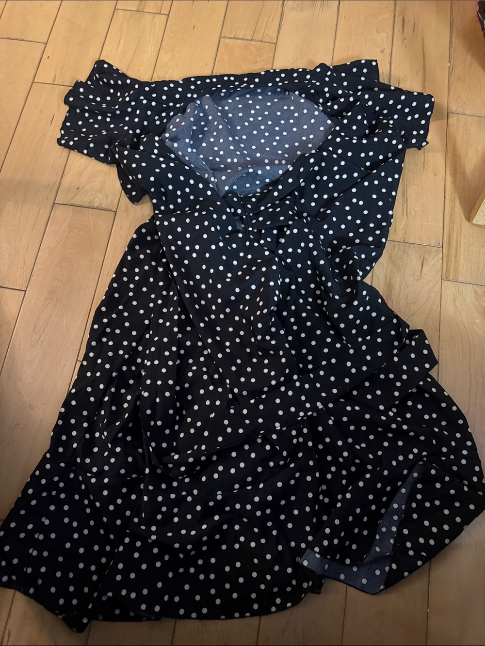 Black Polka Dot women’s ' camisole